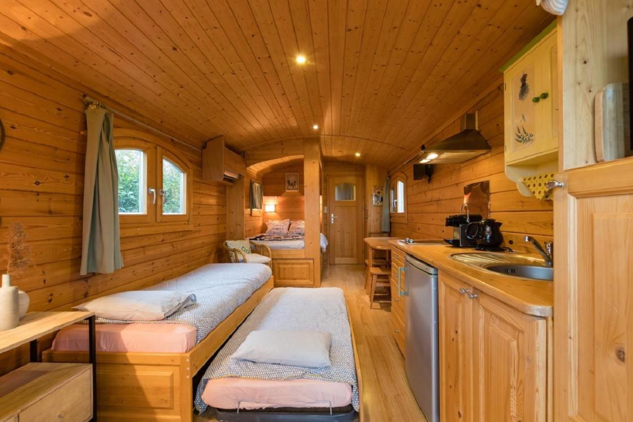 Roulotte De La Villa Font Vive - Tout Equipee, Tout Confort, Situation Ideale Sud Ardeche Гропьер Экстерьер фото